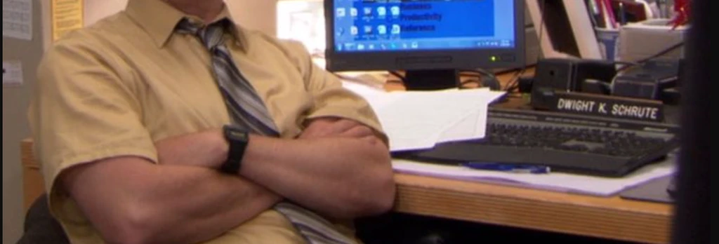 [ Dwight K. Schrute 🗑️]'s banner