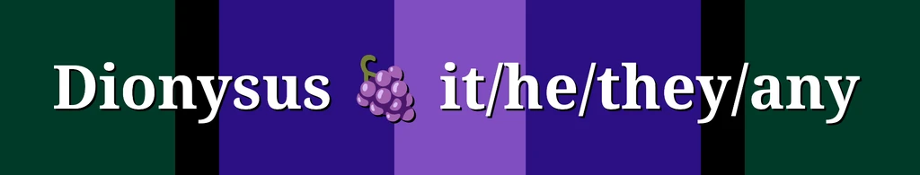Dionysus's banner