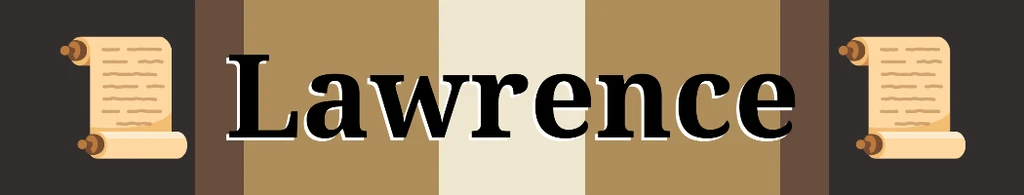 Lawrence's banner