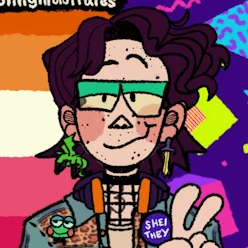 ☾༓･*˚⁺͙‧ Violet Egbert-Serket (🪻)'s avatar