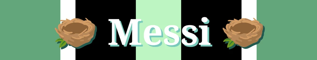 Messi's banner