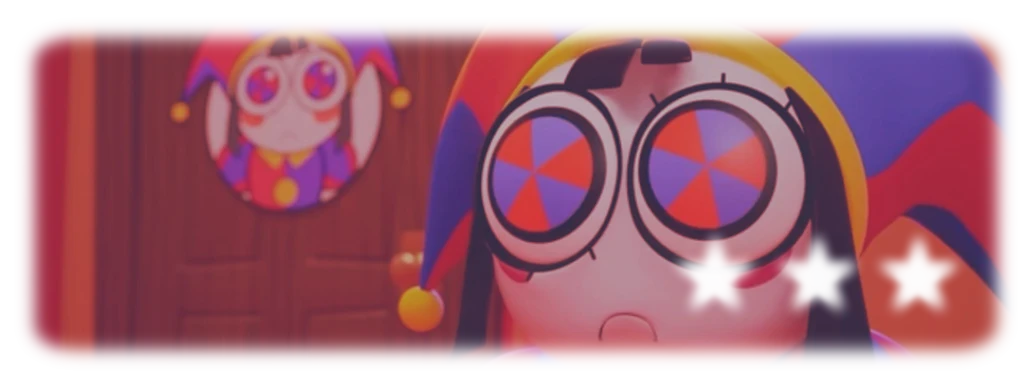 Pomni's banner