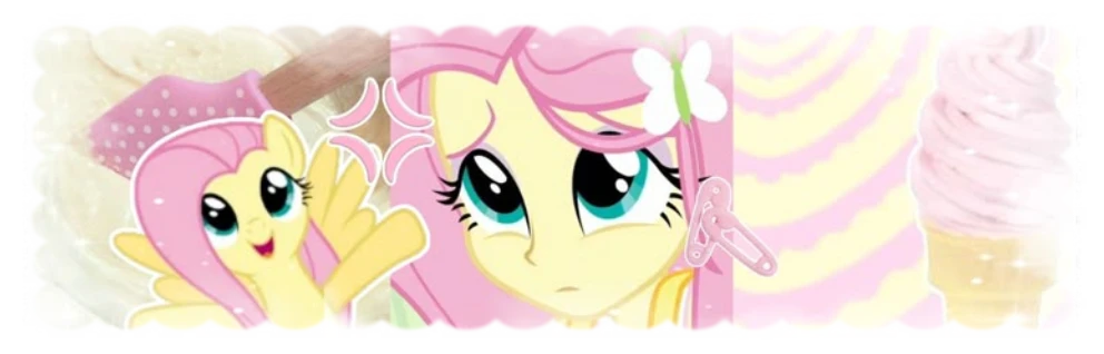 ﹙🦋 ; FlutterShy 𓋼 She.Fluff.Flutter.Sing ✿₊'s banner