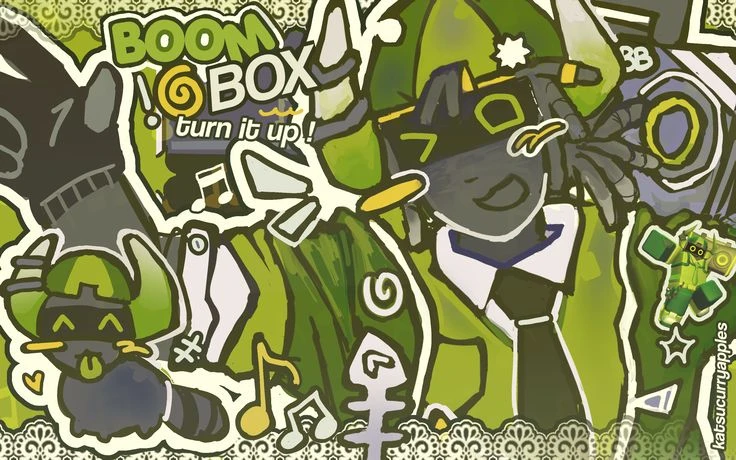 Boombox's banner