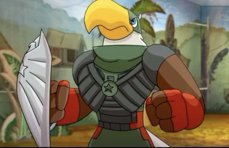 Soldier Boy's banner