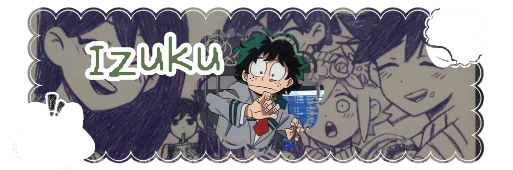 Izuku's banner