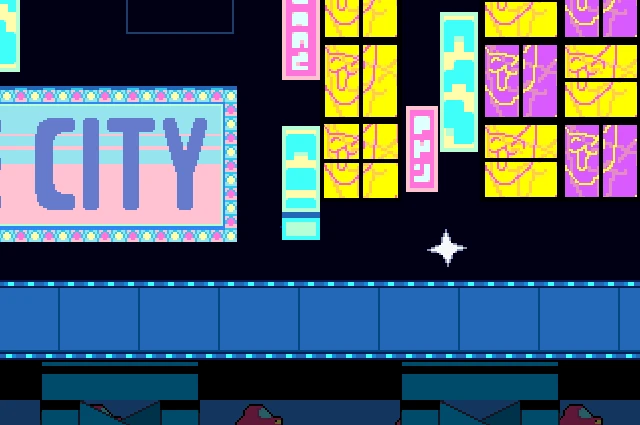 Pink's banner