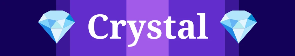 Crystal's banner