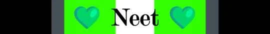 Neet's banner