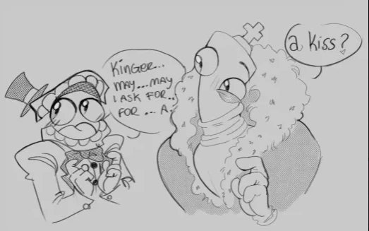 🎩  caine/ringmaster. it/he.'s banner