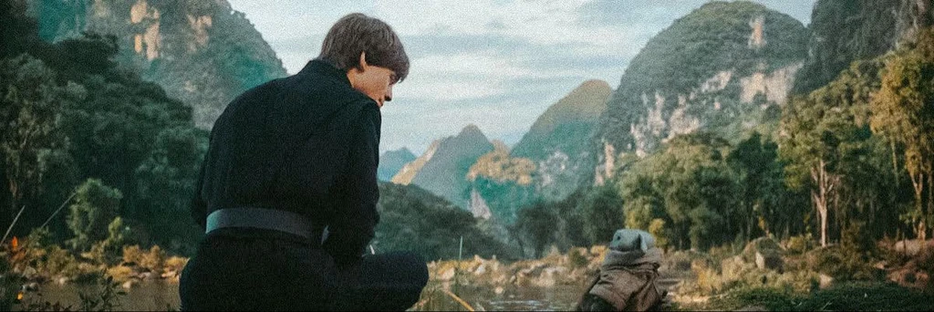 Luke Skywalker's banner
