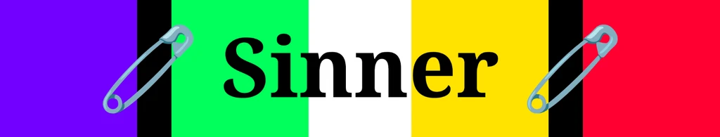 Sinner's banner